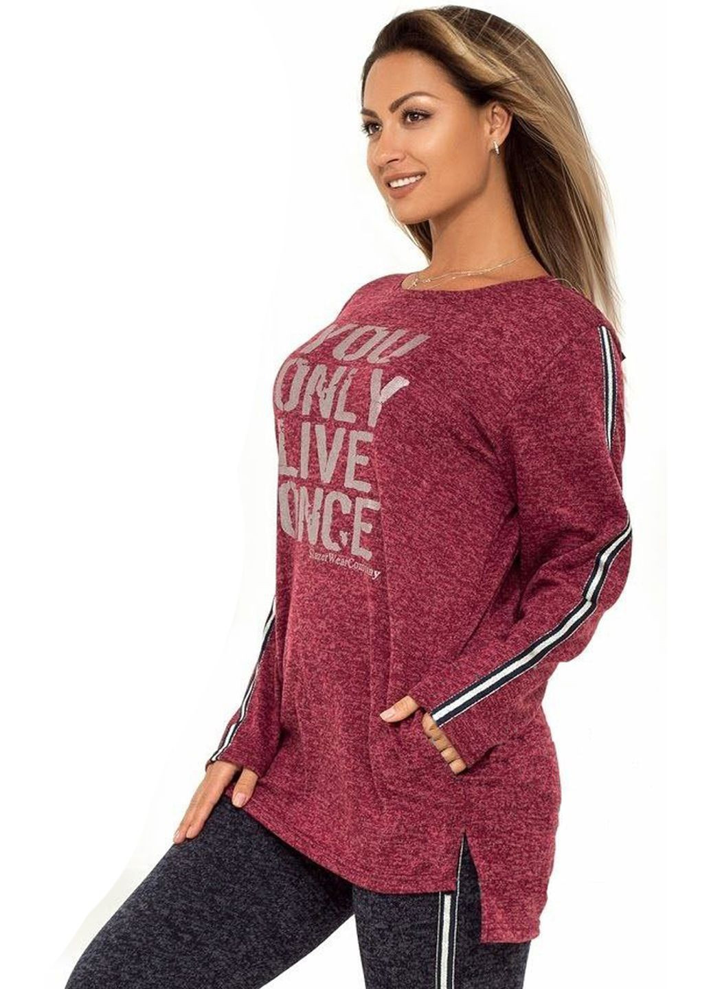 Повседневный костюм спортивного стиля из трикотажа Tailer (262738263)