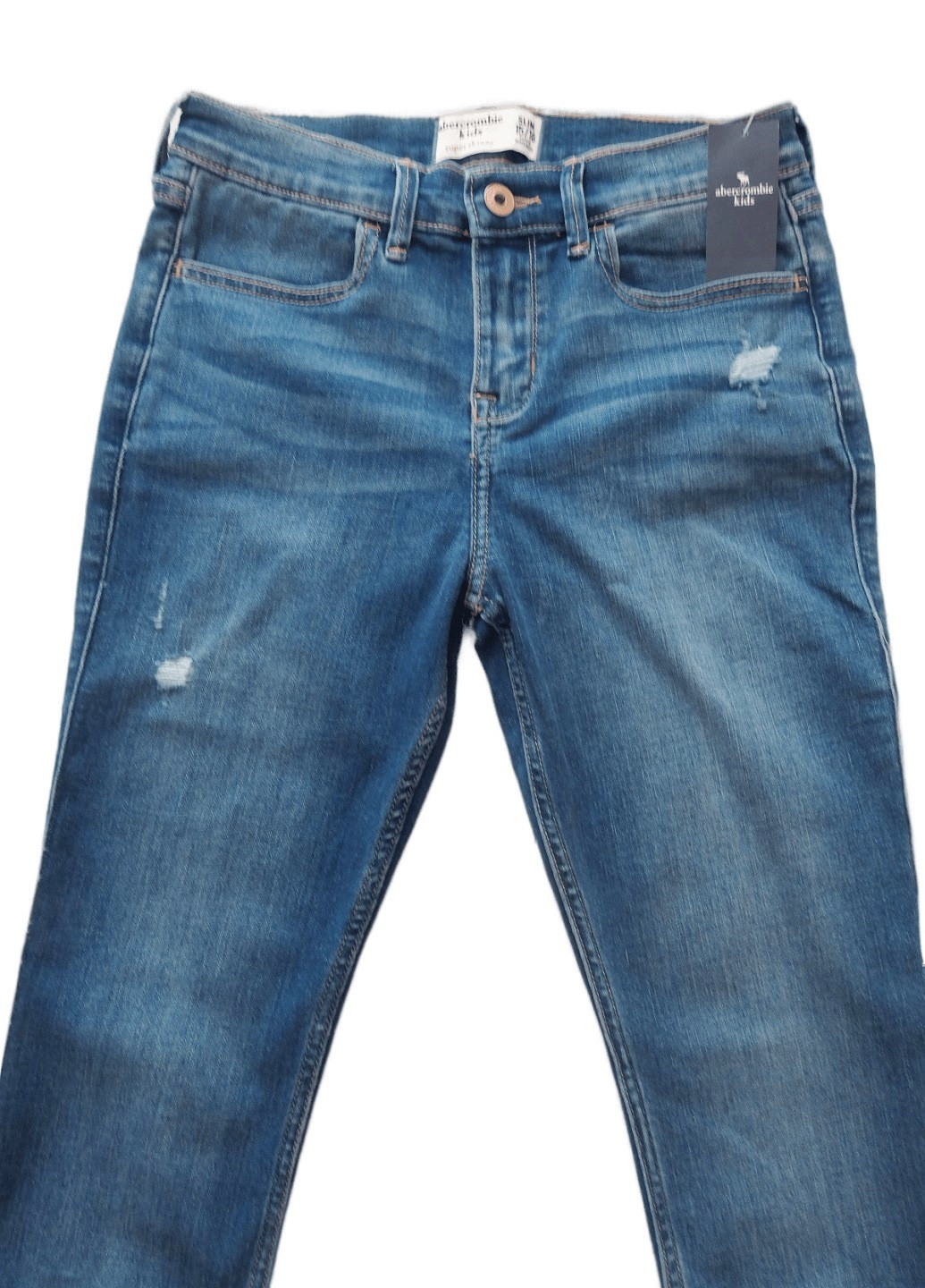 Синие демисезонные джинсы Abercrombie & Fitch