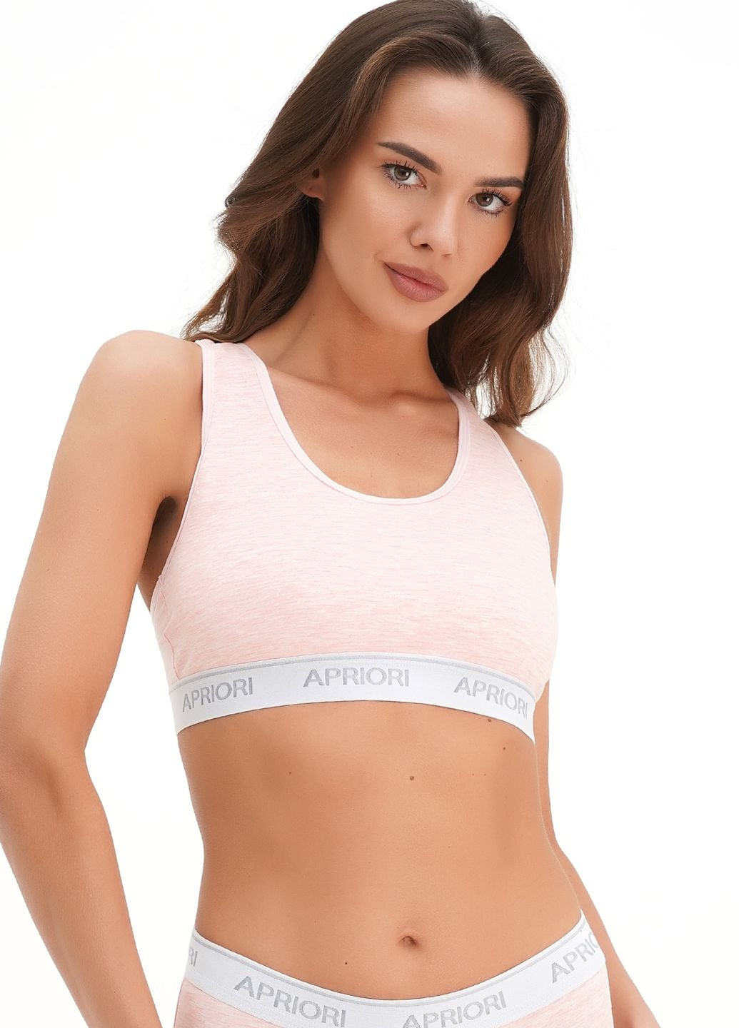 Светло-розовый топ топ sport flamingo Apriori