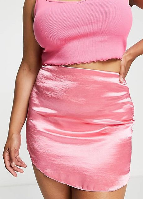 Розовая юбка Asos