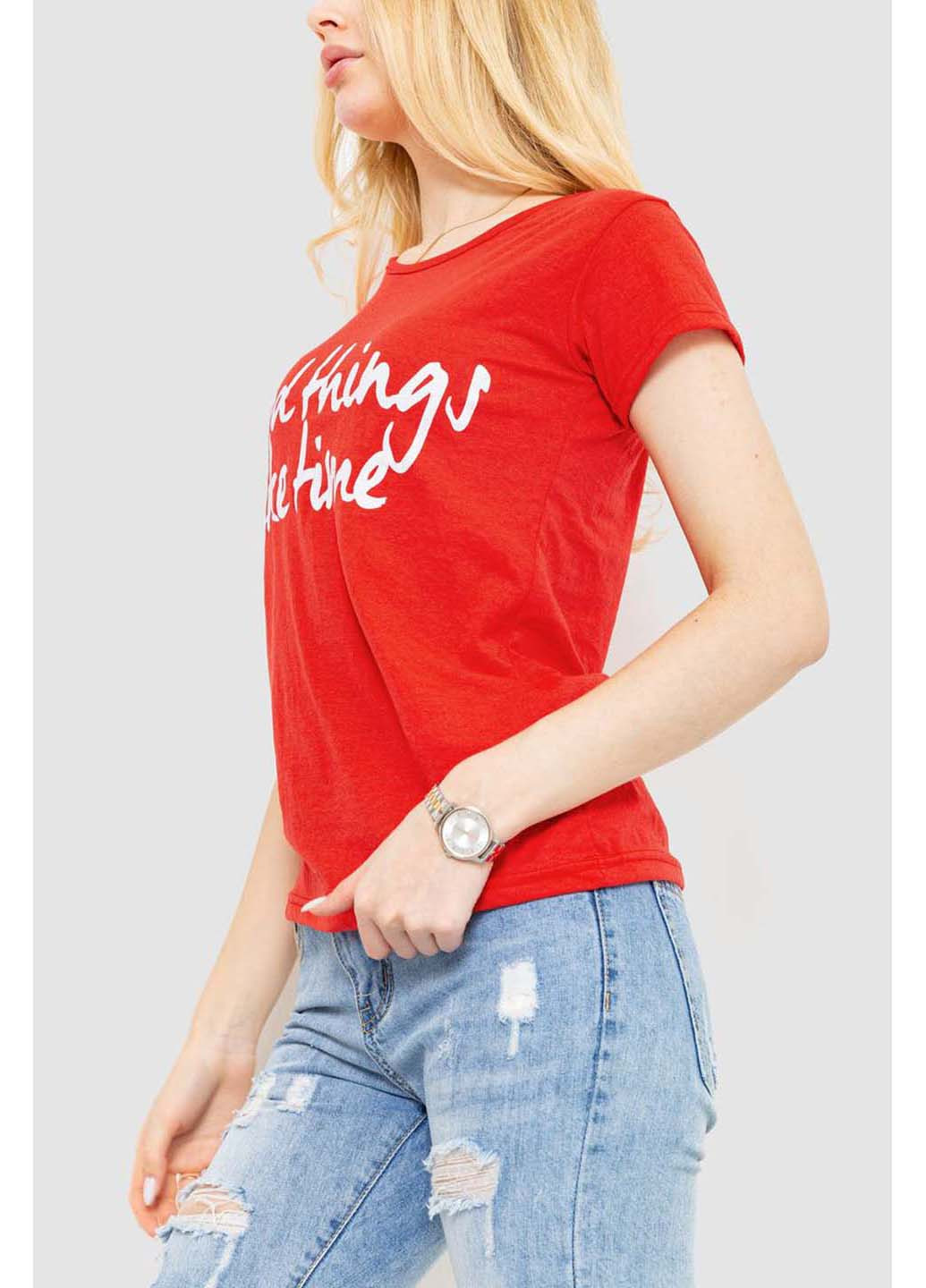 Червона літня футболка Ager