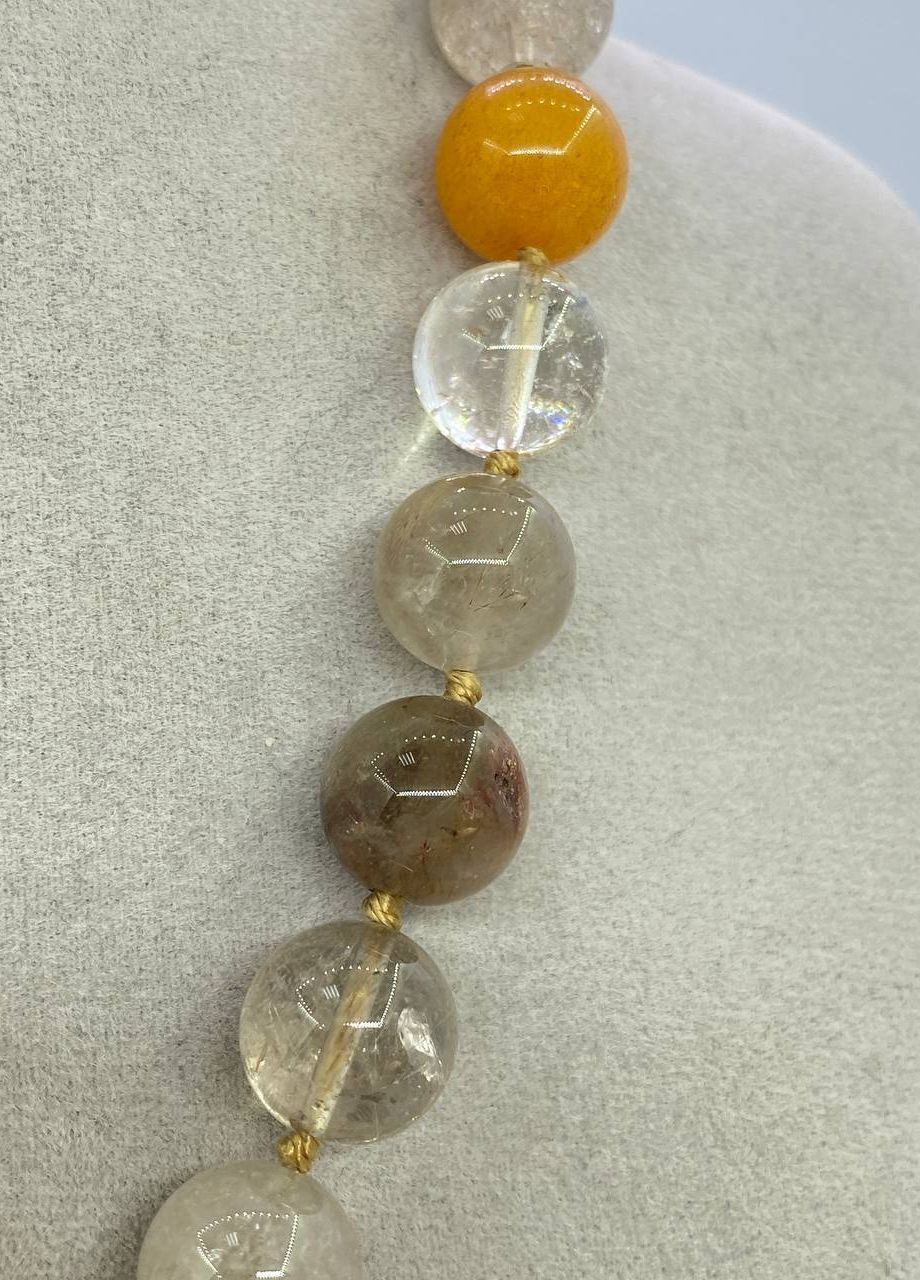 Намисто мікс Кварц 46 см No Brand (262821896)