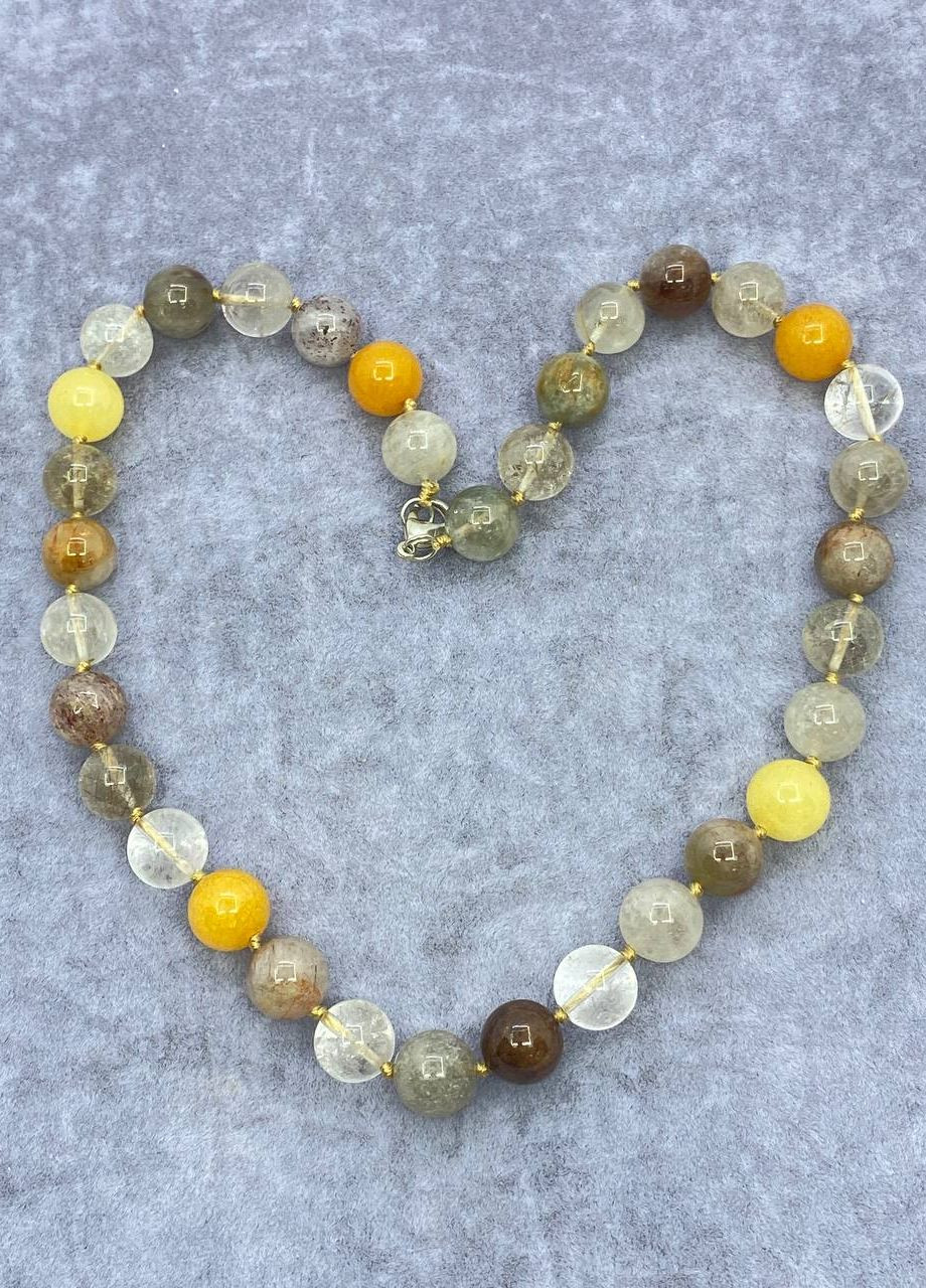 Намисто мікс Кварц 46 см No Brand (262821896)