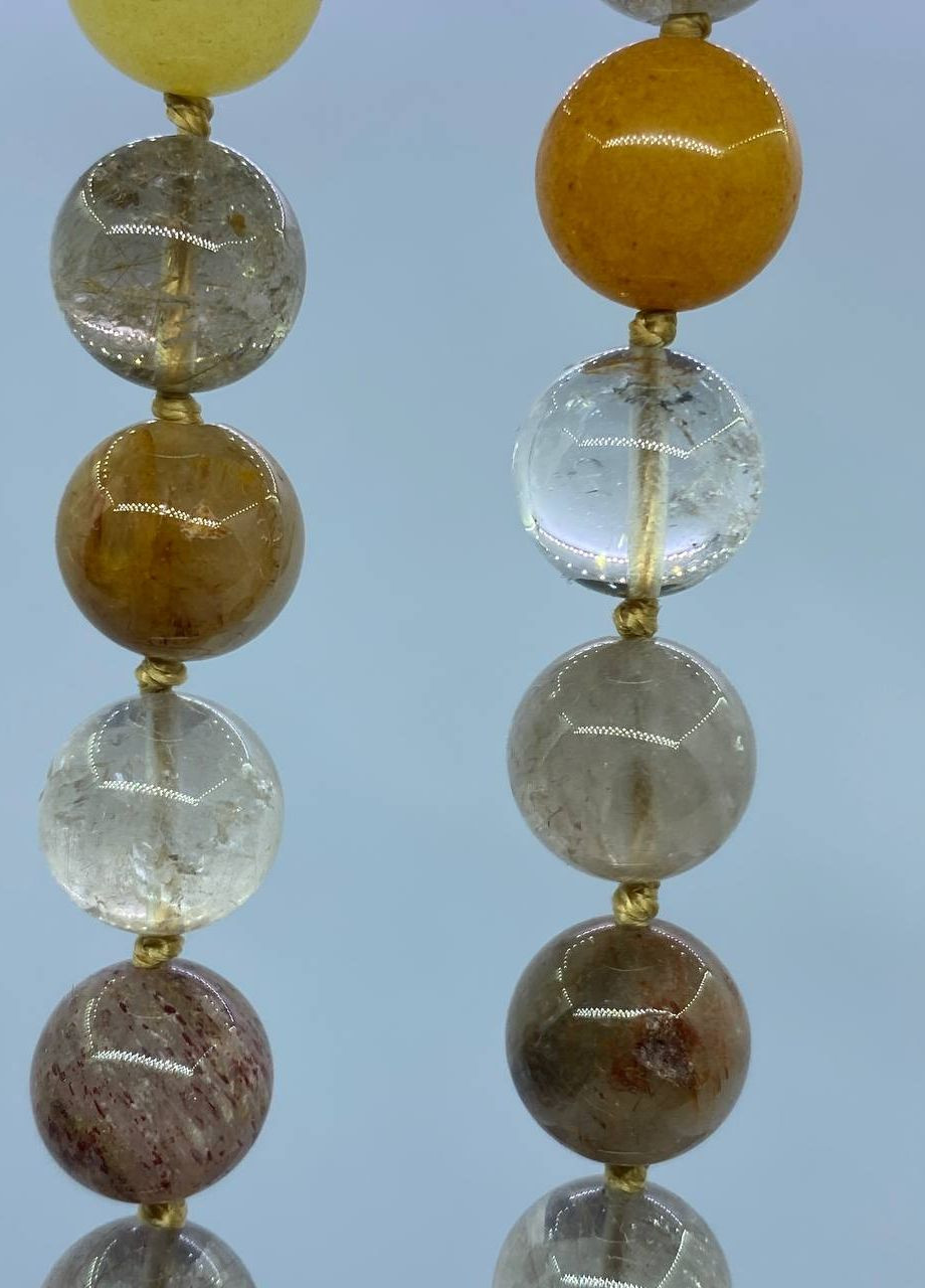 Намисто мікс Кварц 46 см No Brand (262821896)