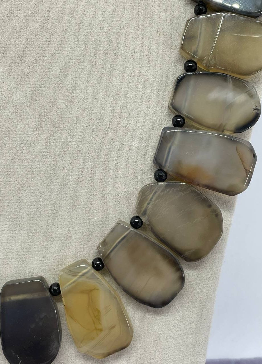 Намисто агат 60 см No Brand (262821920)