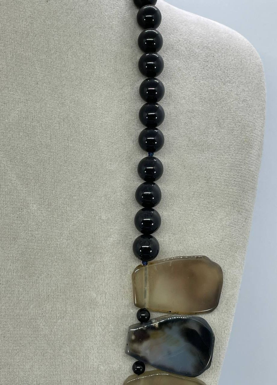 Намисто агат 60 см No Brand (262821920)