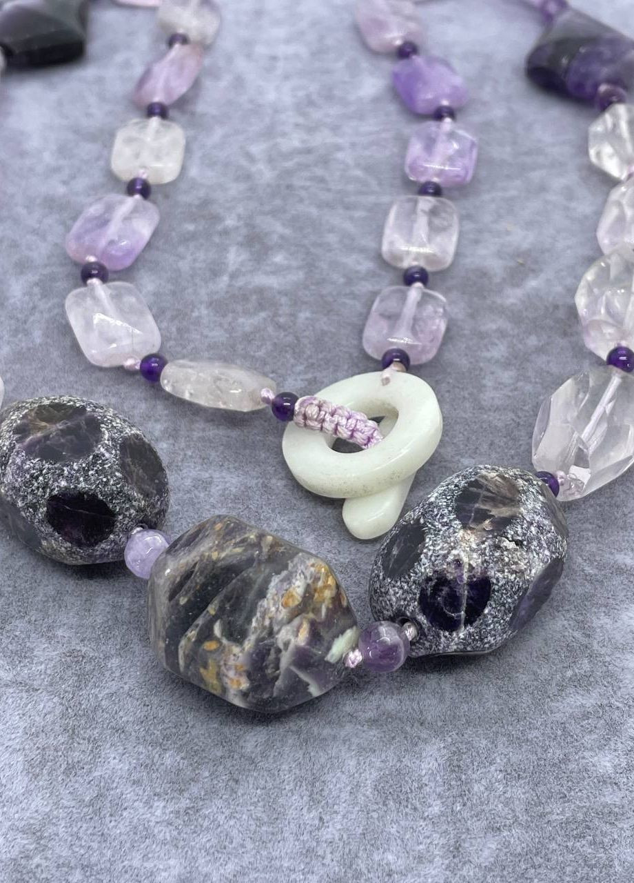 Бусы Аметист 70 см No Brand (262821690)