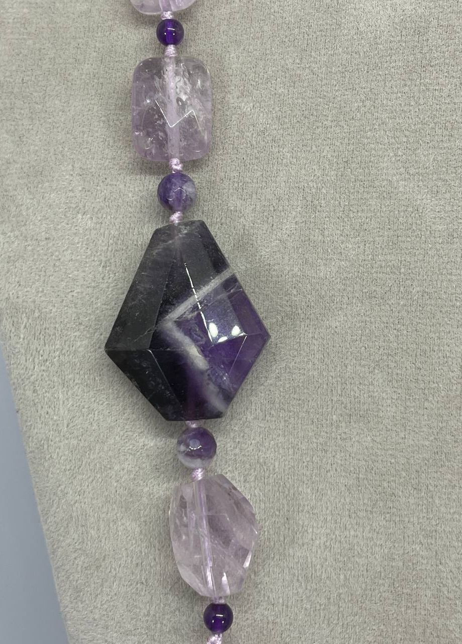 Бусы Аметист 70 см No Brand (262821690)