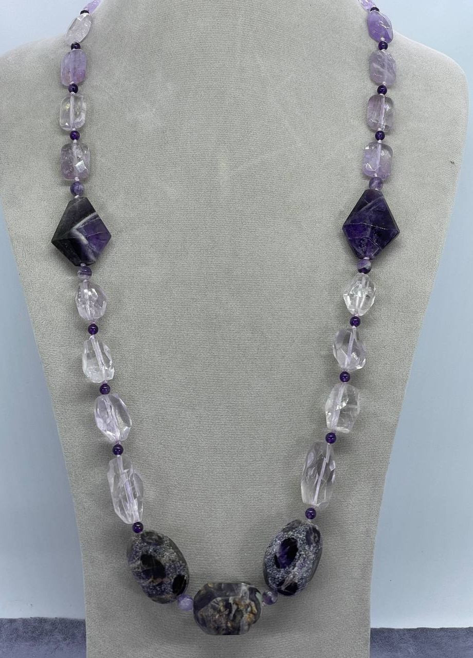 Бусы Аметист 70 см No Brand (262821690)