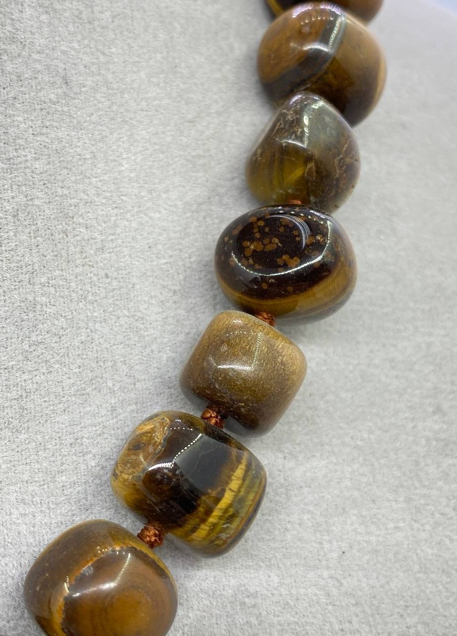 Намисто тигрове око 45 см No Brand (262821649)