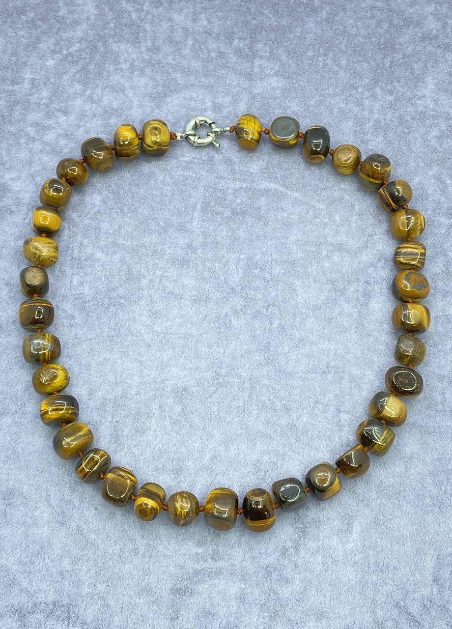 Намисто тигрове око 45 см No Brand (262821649)