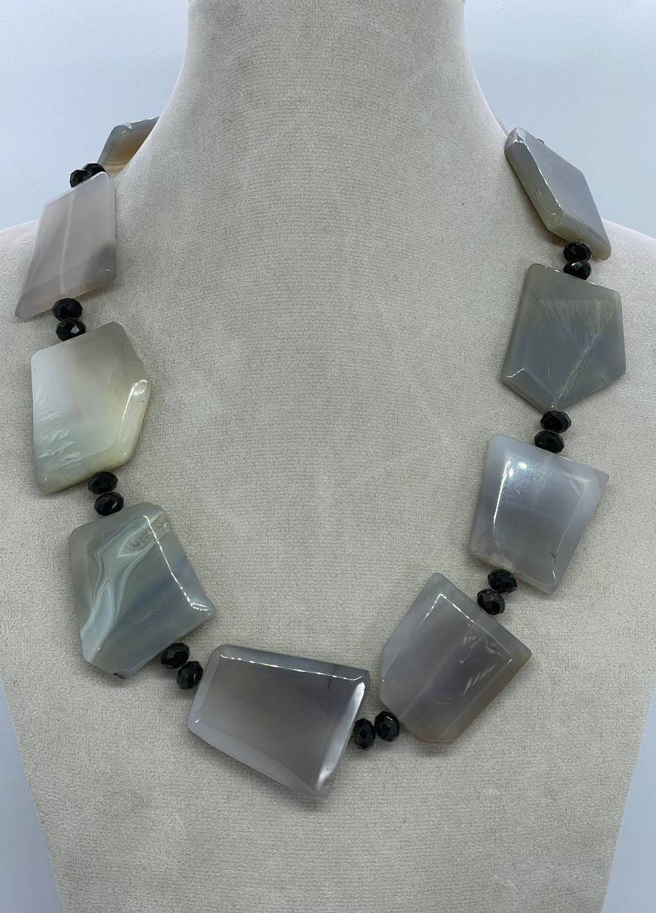 Бусы агат 45 см No Brand (262821798)