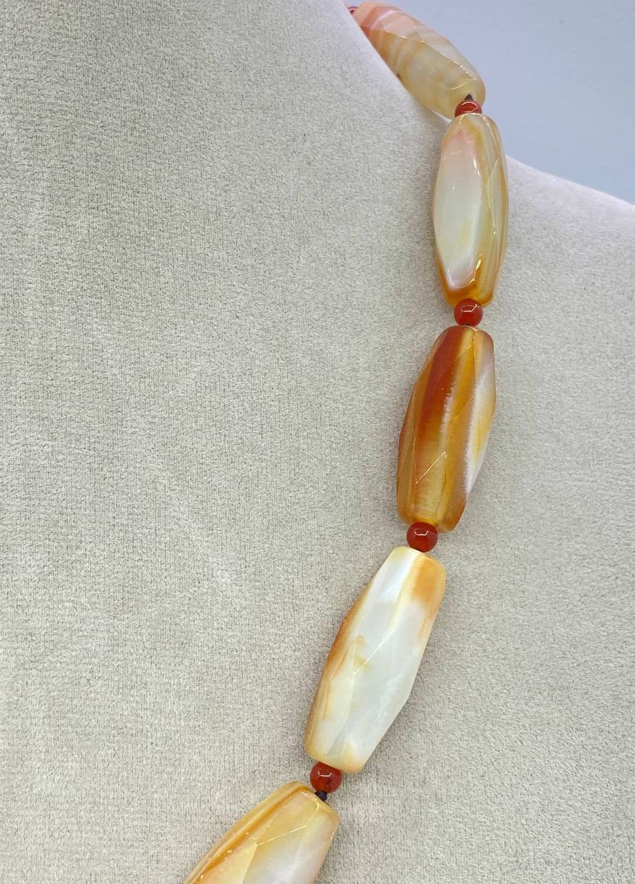 Намисто Сардонікс 46 см No Brand (262821619)