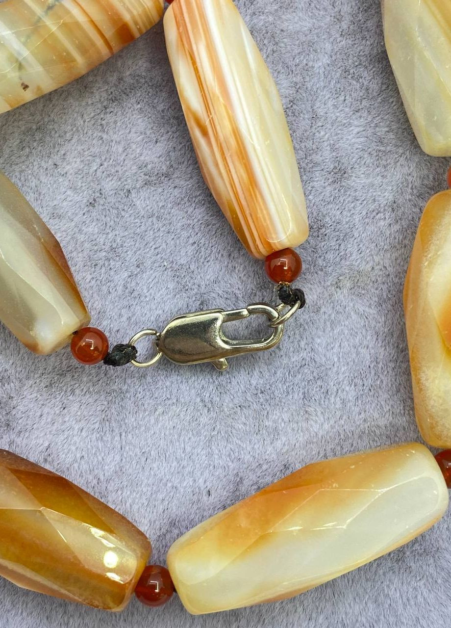 Намисто Сардонікс 46 см No Brand (262821619)