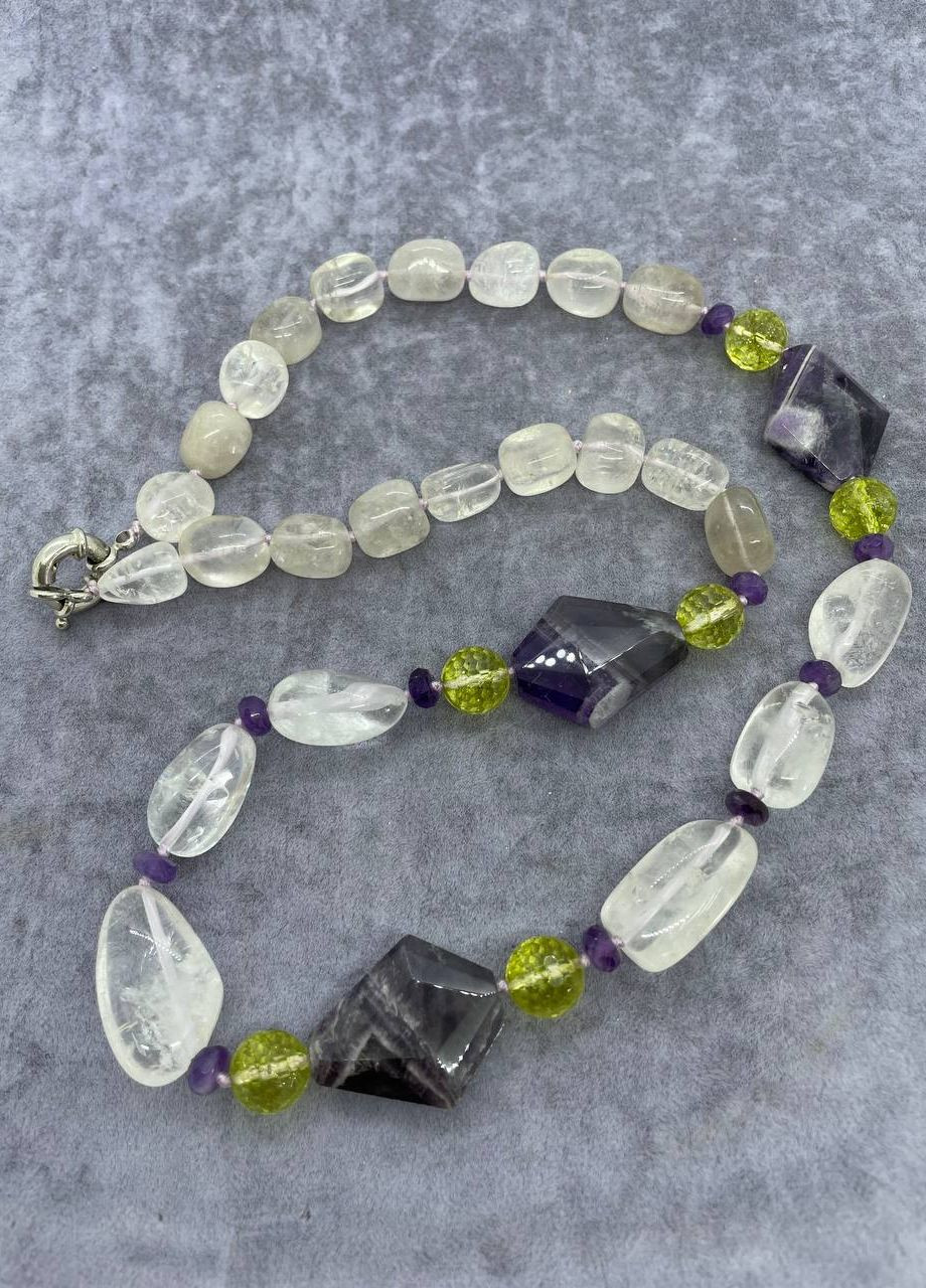 Бусы аметист 70 см No Brand (262821651)