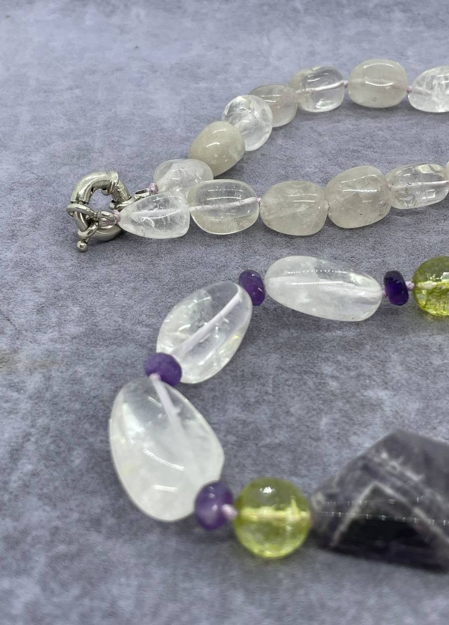 Бусы аметист 70 см No Brand (262821651)