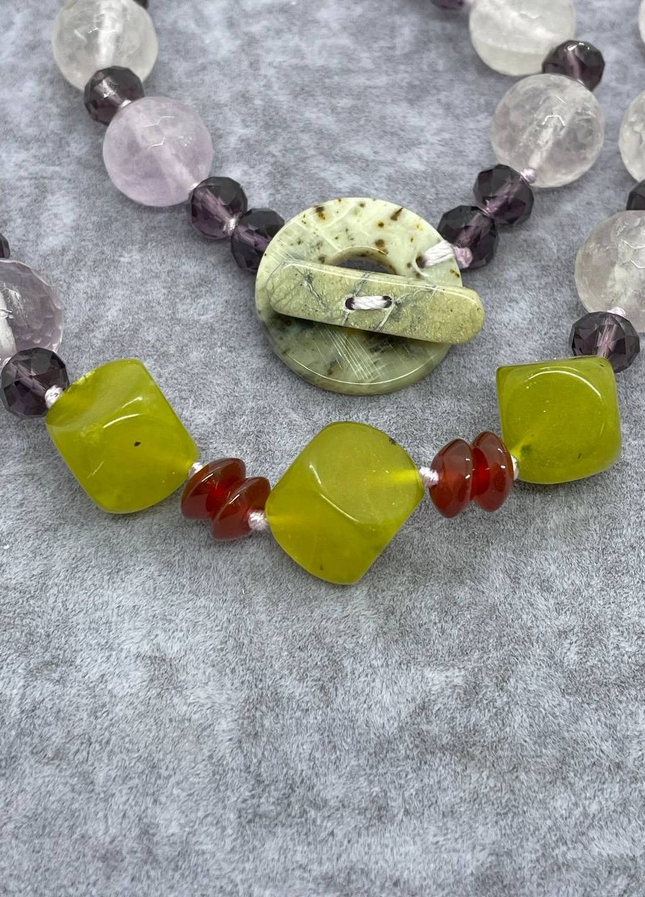 Бусы аметист 60 см No Brand (262821787)