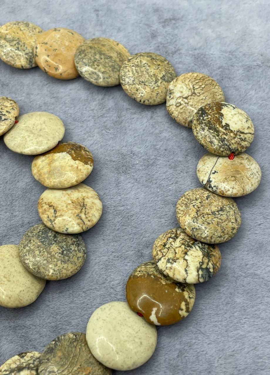 Бусы яшма 45 см No Brand (262821916)