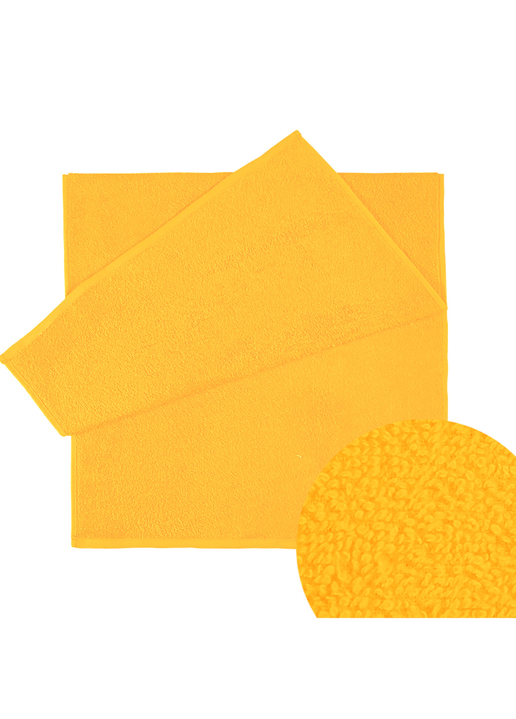 Ярослав полотенце яр-400 махровое 40х70 однотонный желтый производство - Украина