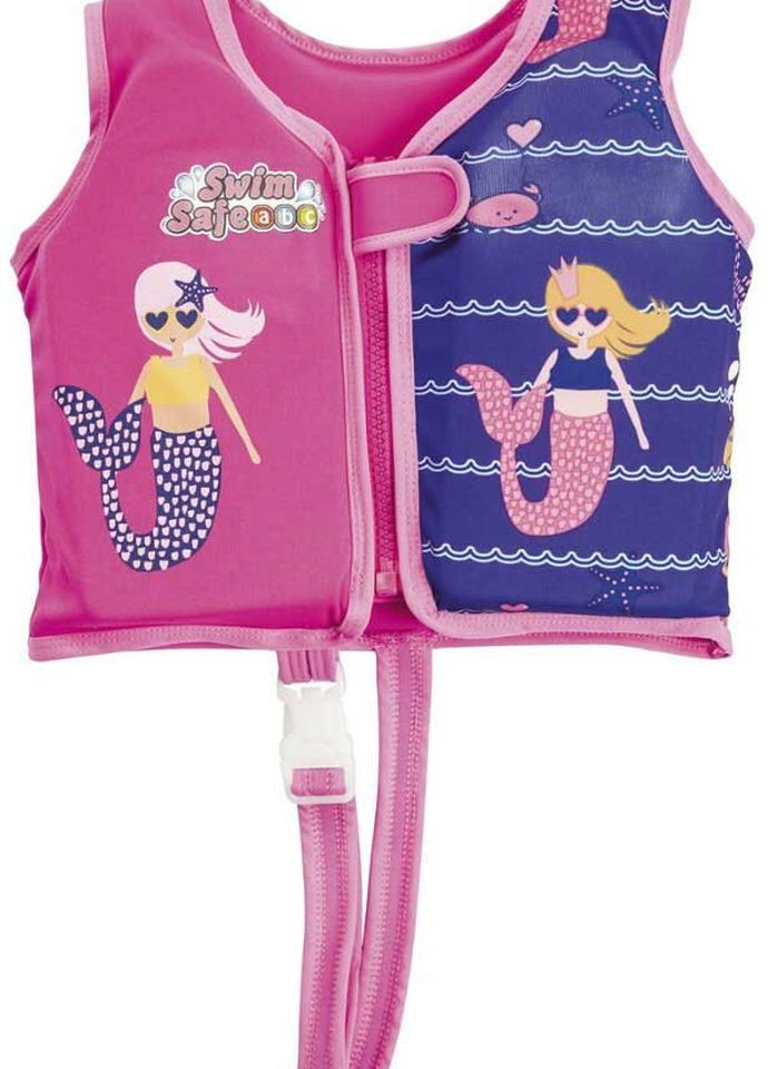 Жилет для плавания Swim Jacket розовый, синий Детский 18-30кг Aqua Speed (262981790)