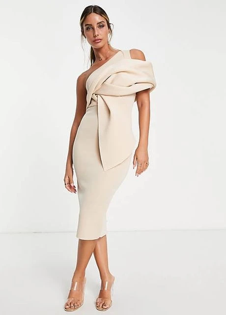 Бежева сукня Asos