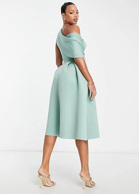 Оливкова (хакі) сукня Asos