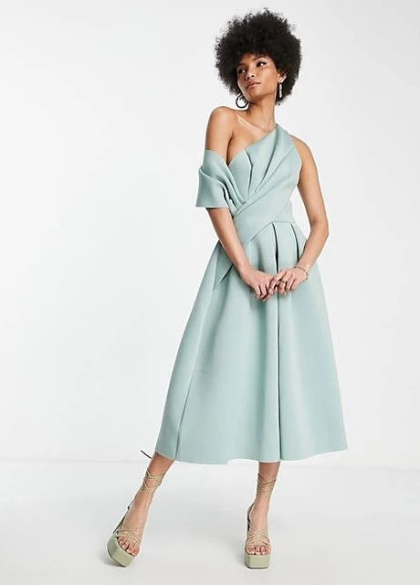 Оливкова (хакі) сукня Asos