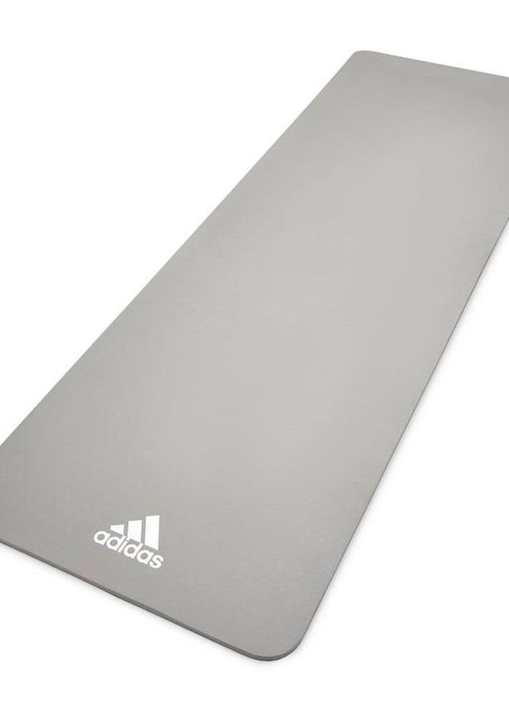 Коврик для йоги Yoga Mat серый Unisex 176 х 61 х 0,8 см adidas (262981900)