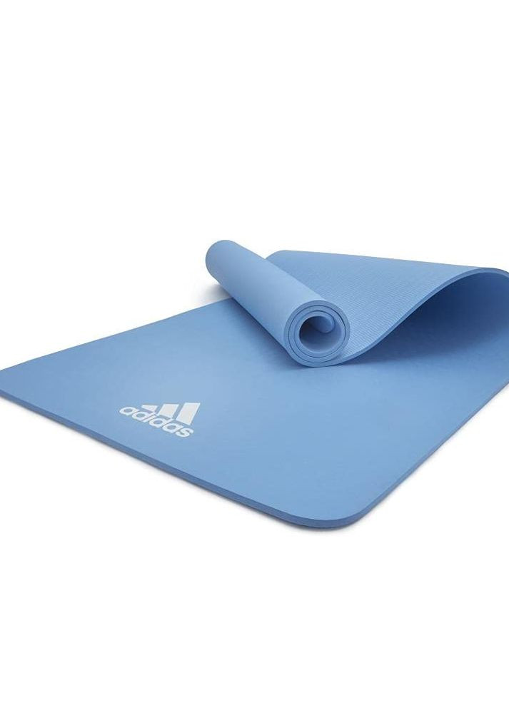 Коврик для йоги Yoga Mat голубой Unisex 176 х 61 х 0,8 см adidas (262981907)