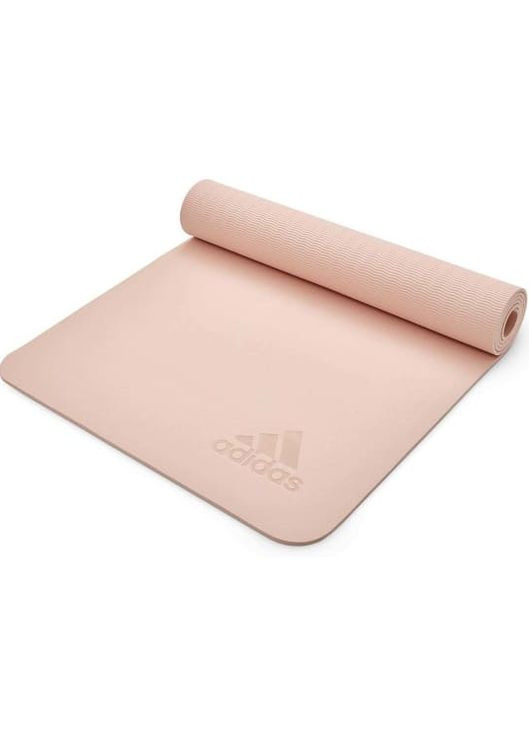 Килимок для йоги Premium Yoga Mat бежевий Unisex 176 х 61 х 0,5 см adidas (262981898)
