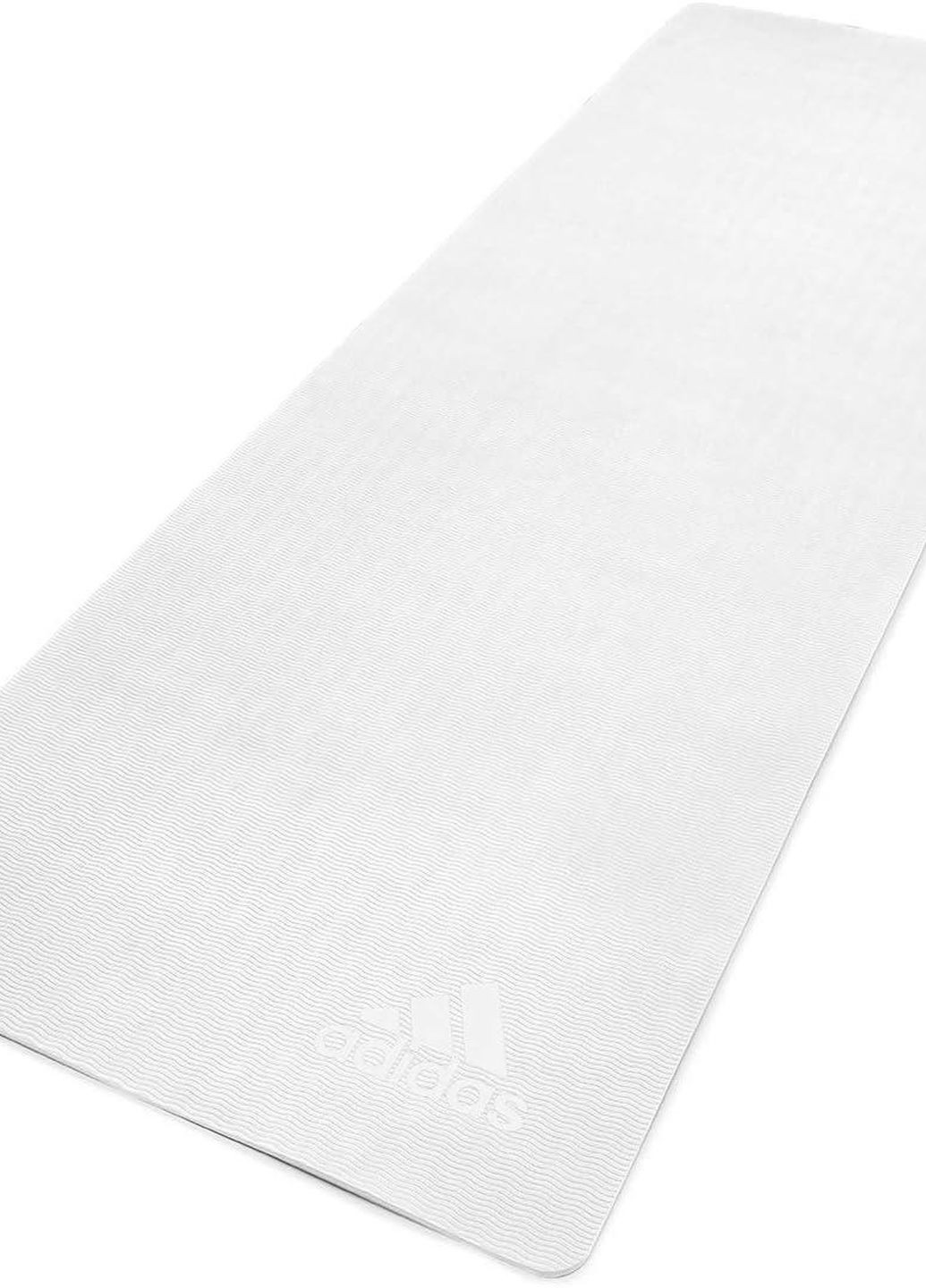 Килимок для йоги Premium Yoga Mat білий Unisex 176 х 61 х 0,5 см adidas (262981895)