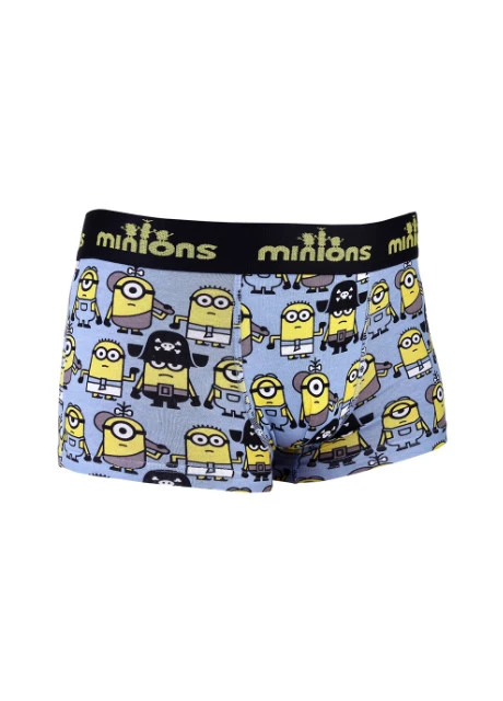 Труси-боксери NOIR - PIRATE PREHISTOIRE блакитний дитячі 10-12 Minions (262981758)