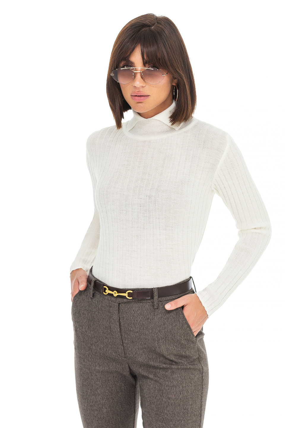 Женская водолазка со стильным воротником. SVTR (262893373)