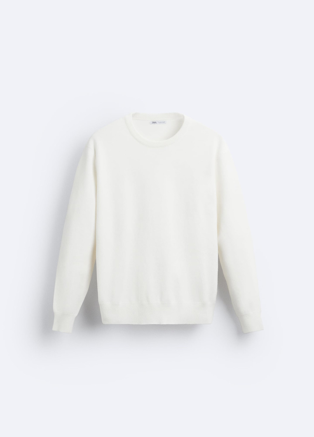 Жемчужный демисезонный свитер Zara