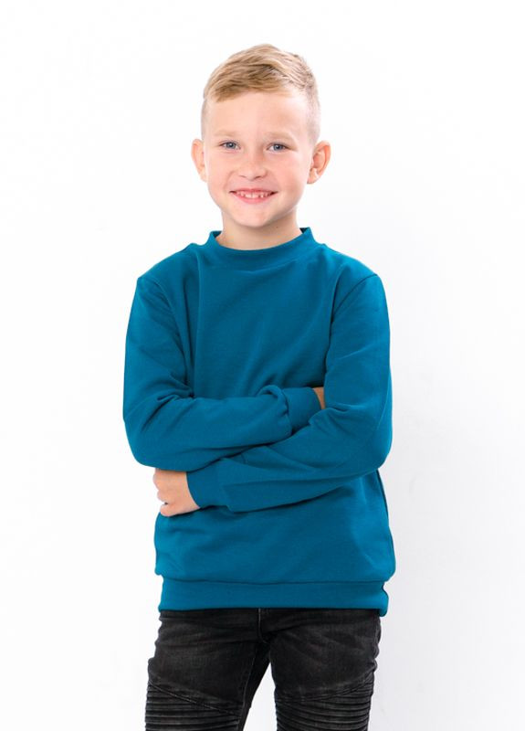 Носи своє джемпер для мальчика синий носи свое (6069-023-4-v17) однотонный синий повседневный футер