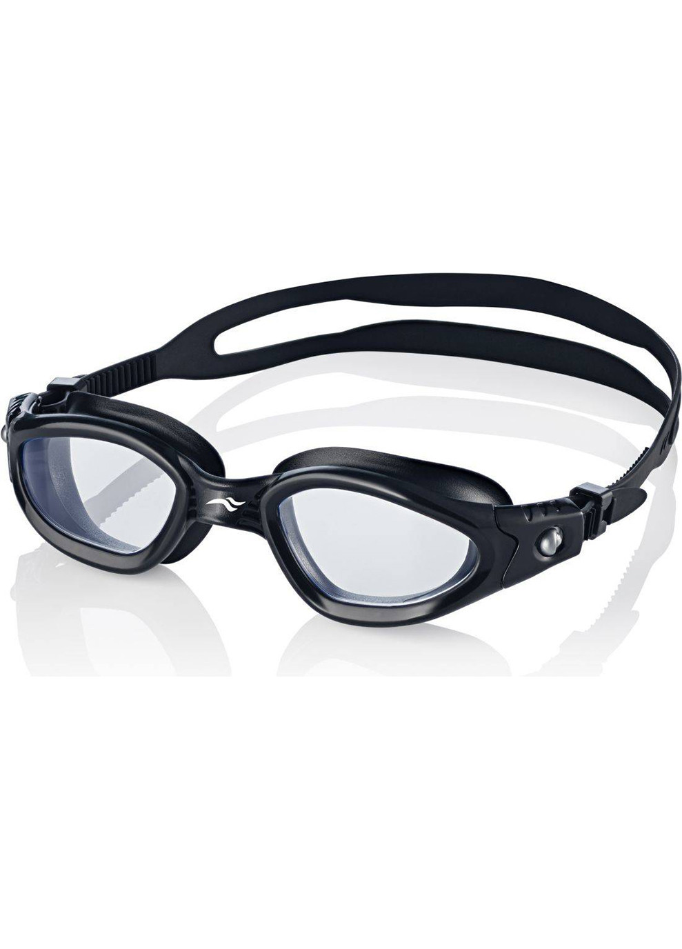 Очки для плавания PACIFIC черный, прозрачный Unisex OSFM Aqua Speed (262981794)