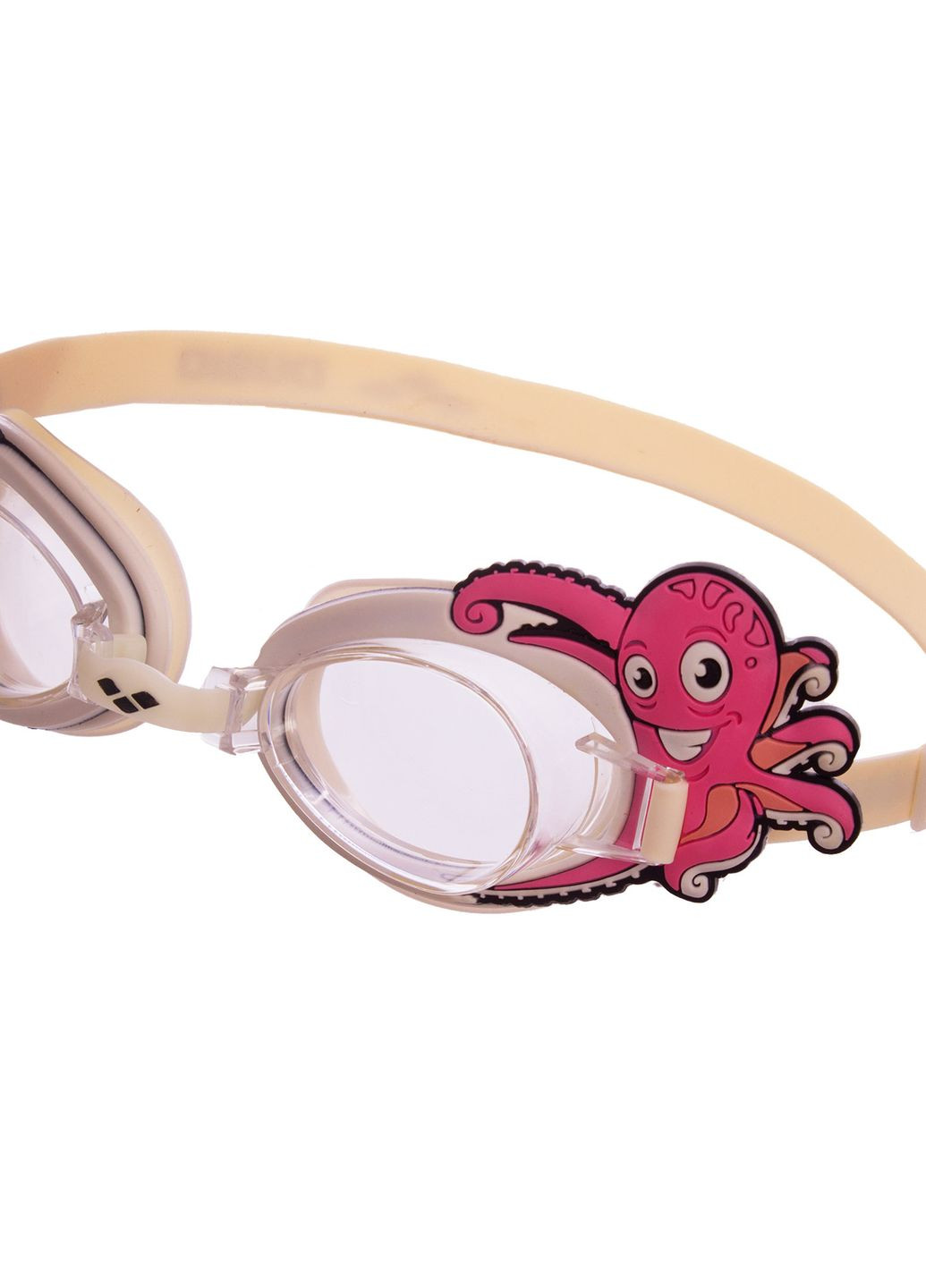 Очки для плавания BUBBLE WORLD розовый, осьминог детские OSFM Arena (262981650)