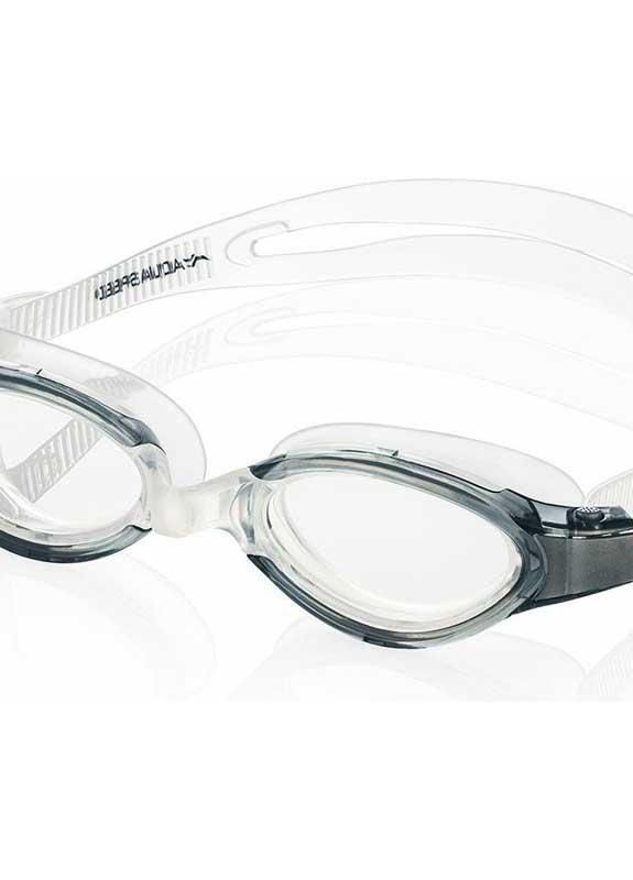 Очки для плавания TRITONчерный, прозрачный Unisex OSFM Aqua Speed (262981803)