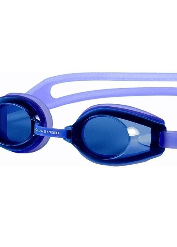 Окуляри для плавання AVANTI чорний, блакитний Unisex OSFM Aqua Speed (262981809)