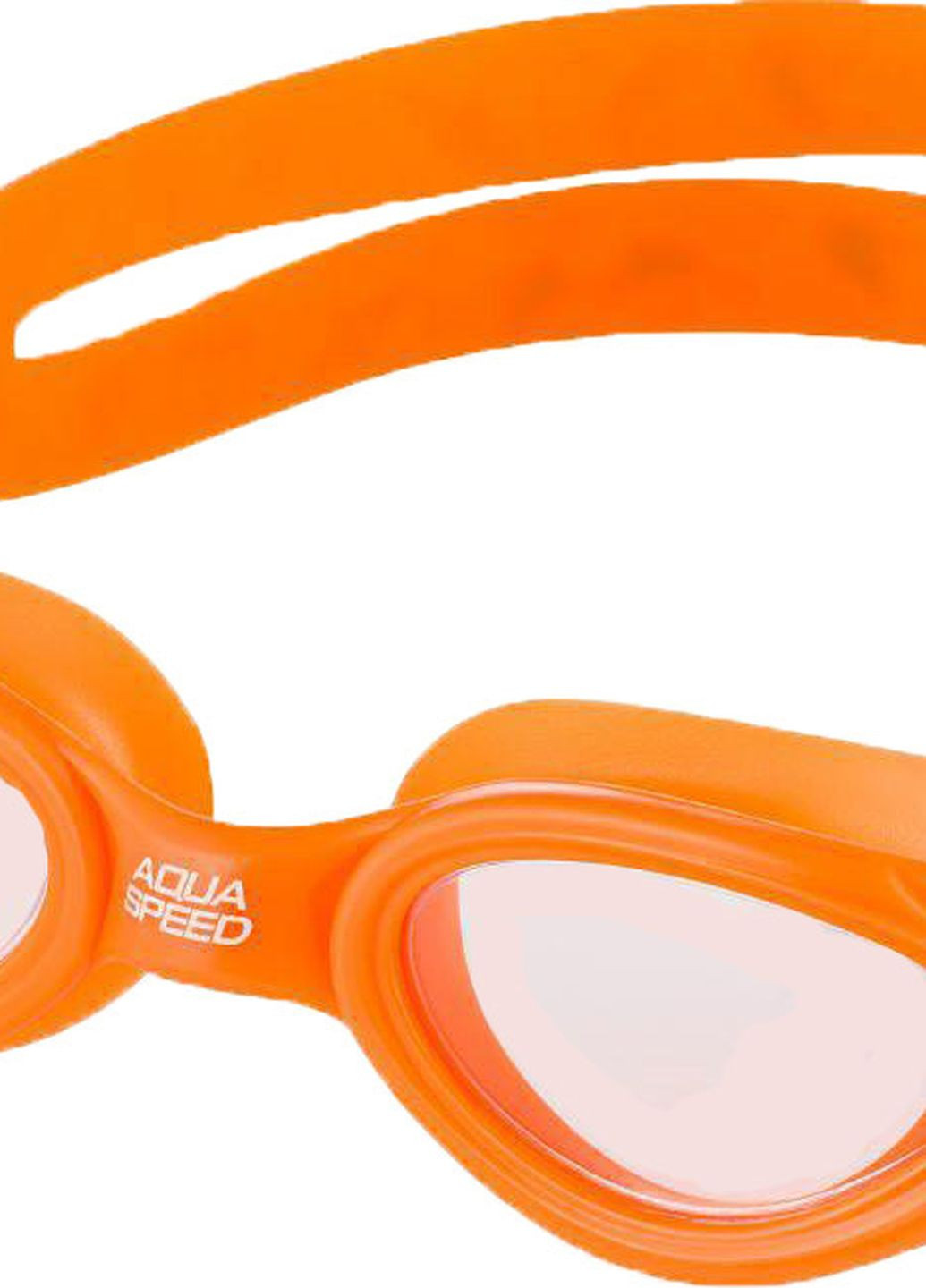 Очки для плавания PACIFIC JR BENDYZZ оранжевый, белый детский OSFM Aqua Speed (262981772)