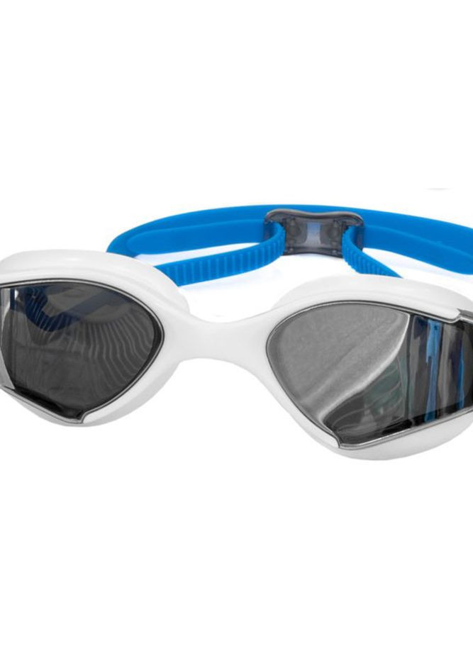 Очки для плавания BLADE MIRROR белый, голубой Unisex OSFM Aqua Speed (262981791)