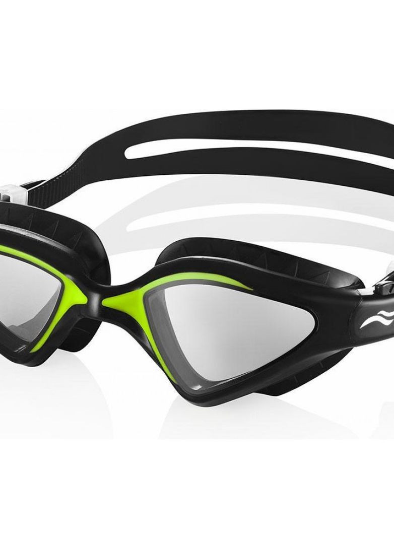 Очки для плавания RAPTOR черный, зеленый Unisex OSFM Aqua Speed (262981774)