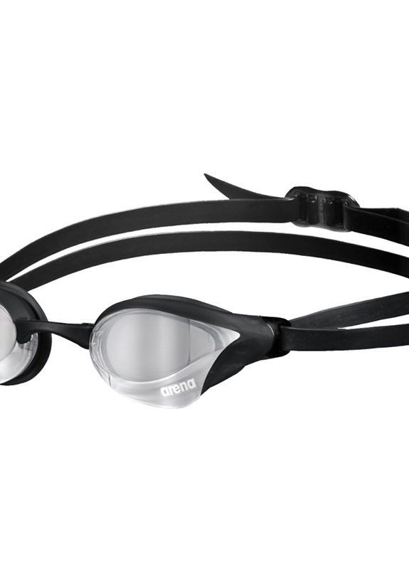 Окуляри для плавання COBRA CORE SWIPE MIRROR сріблясто-чорний Unisex OSFM Arena (262981677)