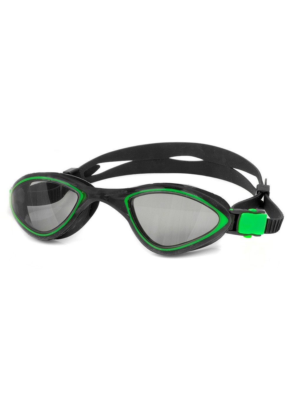 Окуляри для плавання FLEX чорний, зелений Unisex OSFM Aqua Speed (262981807)