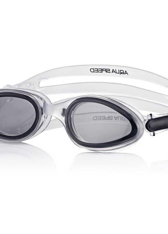 Окуляри для плавання SONIC прозорий, чорний Unisex OSFM Aqua Speed (262981770)