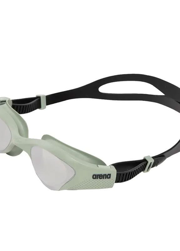 Очки для плавания THE ONE MIRROR серебряный, нежно-зеленый Unisex OSFM Arena (262981724)