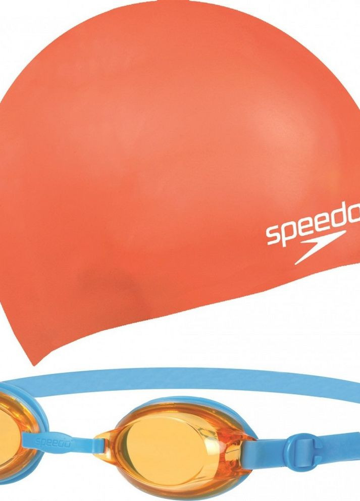 Набір для плавання JET V2 SWIM SET JU помаранчевий дитячі OSFM Speedo (262981605)