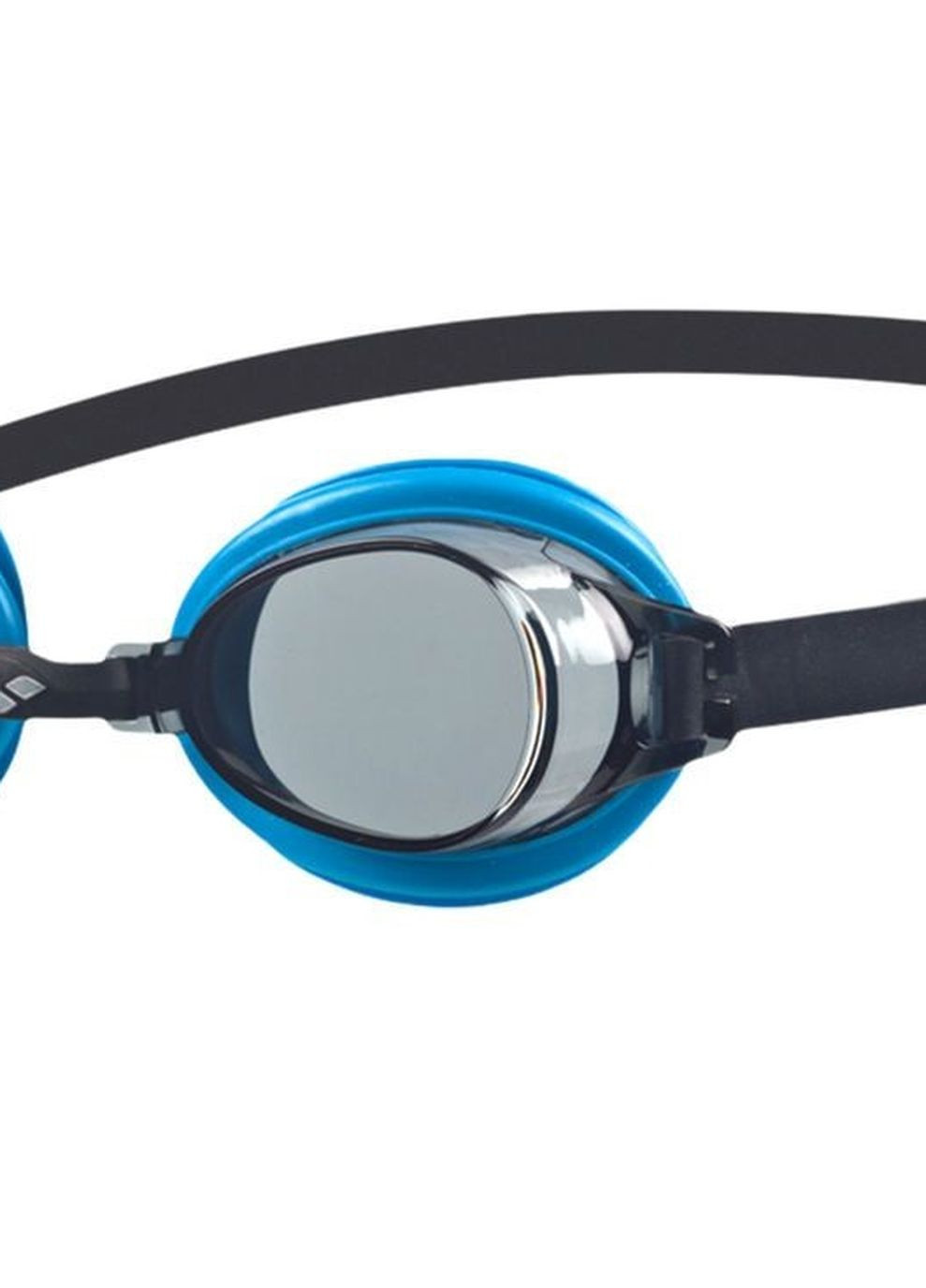 Очки для плавания BUBBLE 3 JR серый, голубой детский OSFM Arena (262981658)