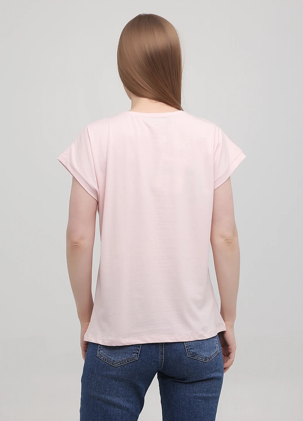 Розовая всесезон футболка Monte Cervino