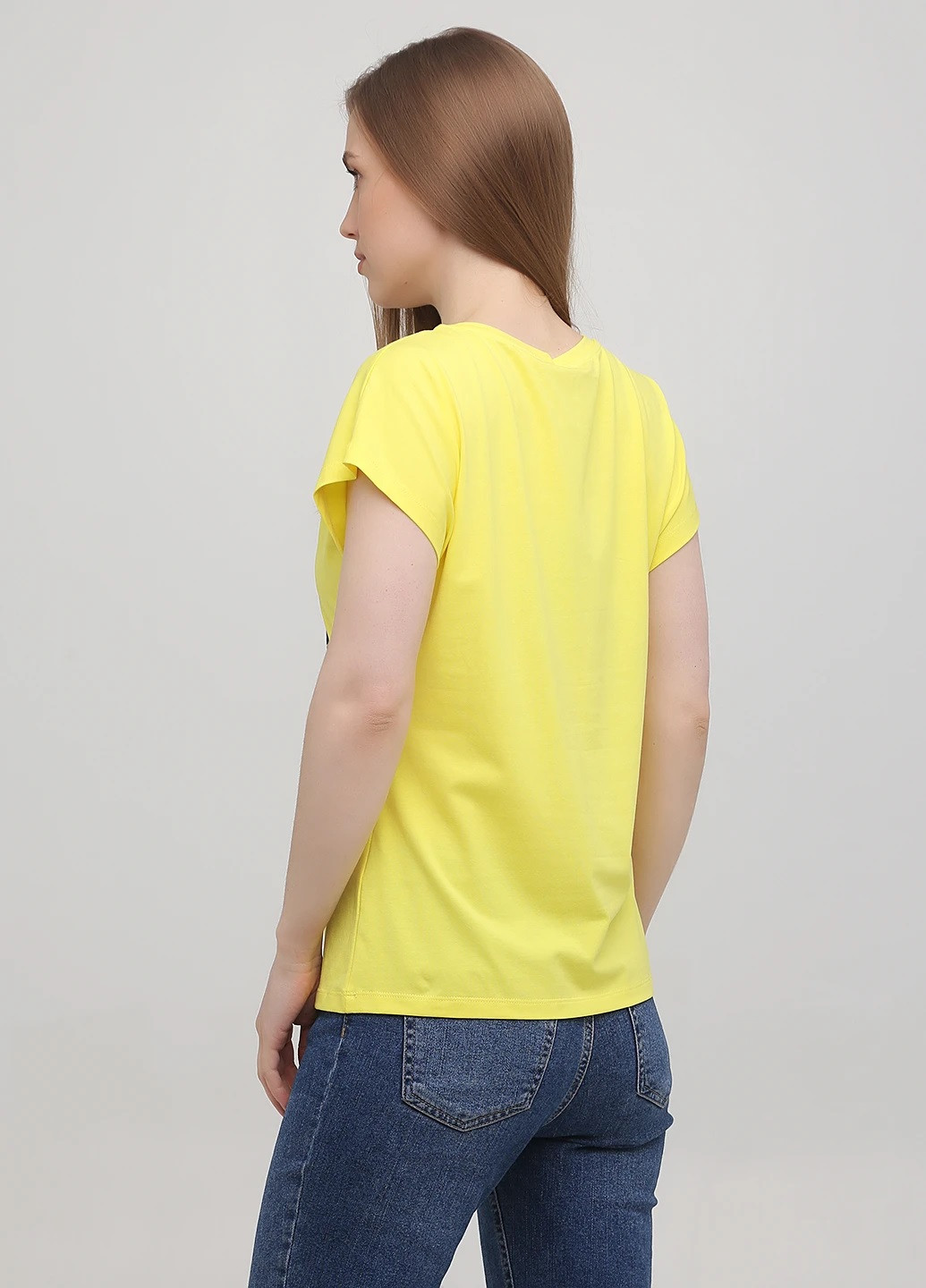 Желтая всесезон футболка Monte Cervino